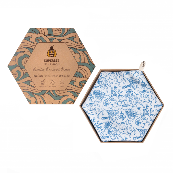 Hexawash Laundry Detergent Alternative Sea Floor