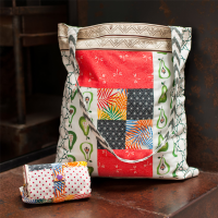 Patchwork-Tragetasche