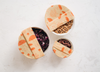 Bienenwachstuch-Rolle Mushroom