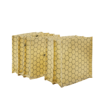 Bienenwachs-Lunch-Beutel mit Aufteilung